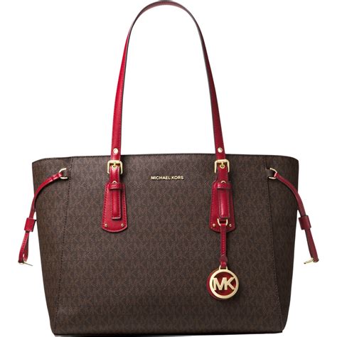 michael kors voyager tote review|michael kors zip top tote.